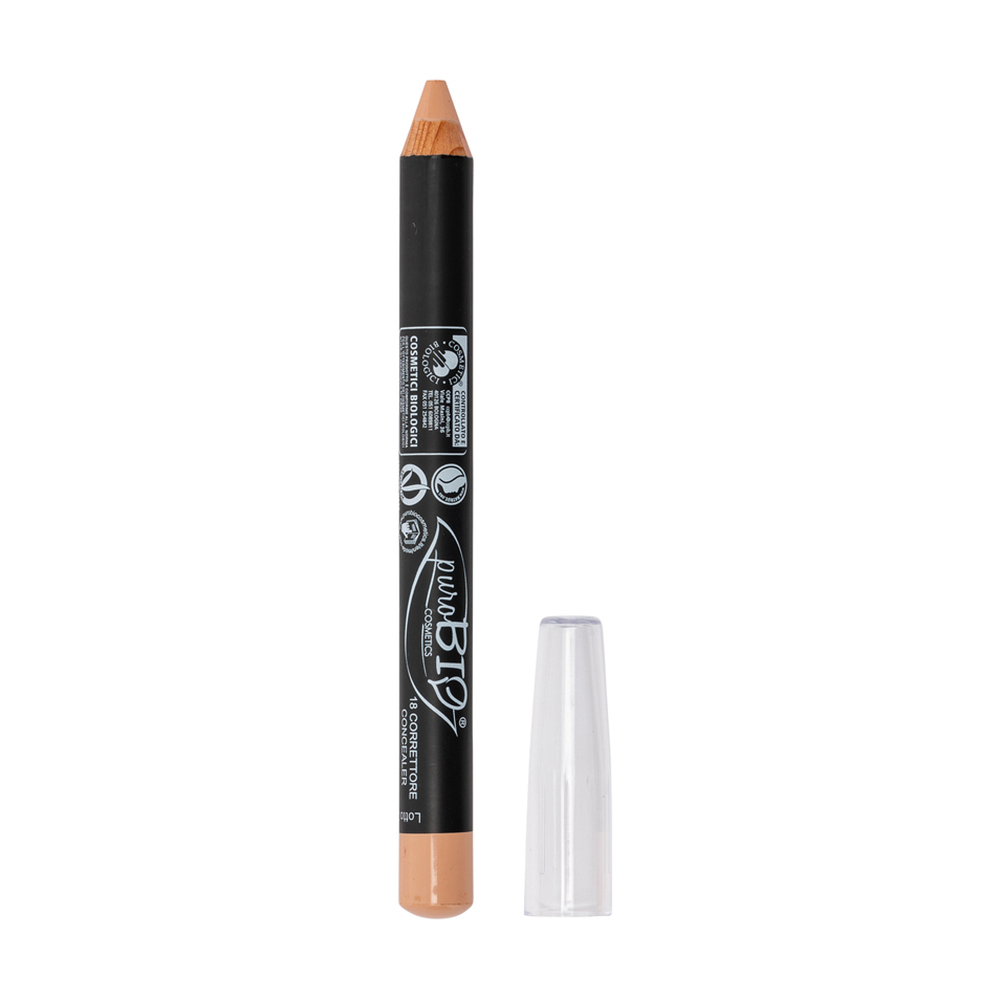 Олівець-консилер для обличчя PuroBio Cosmetics Corrective Concealer, 18 Orange Beige, 2.3 г